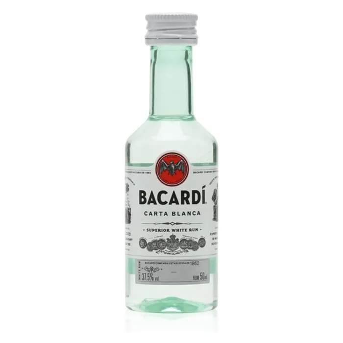 Bacardi Carta Blanca 5cl - 10x5cl