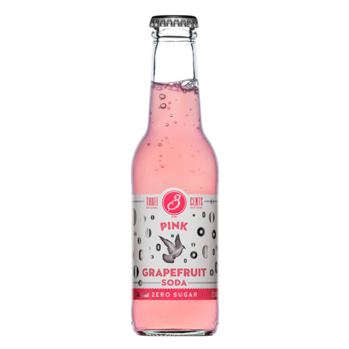 Three Cents Pink Grapefruit Zero 20cl