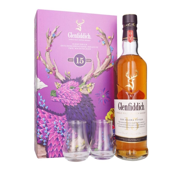 Glenfiddich 15YO + Glass 70cl