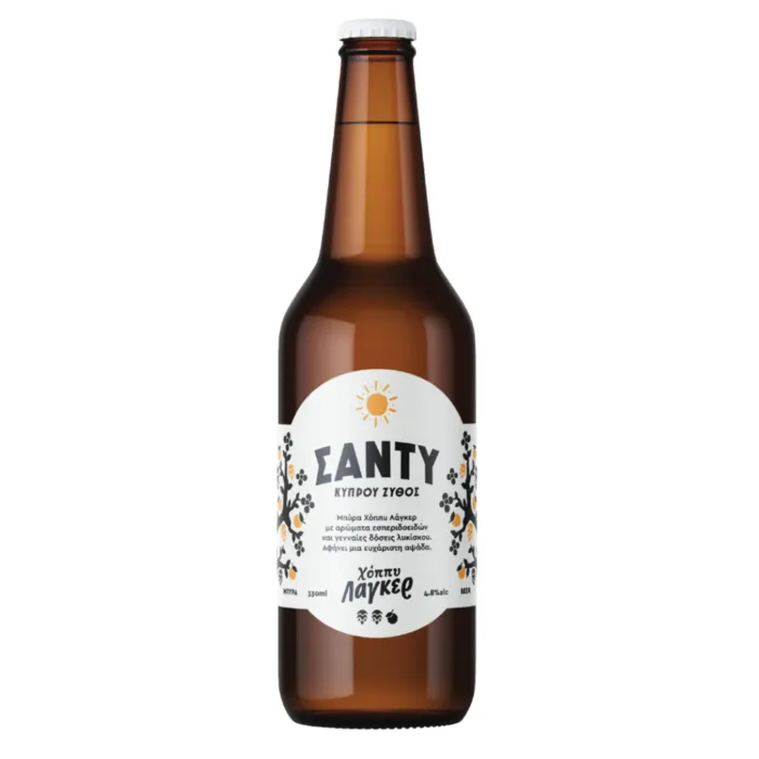 Santy Lager Beer 33cl